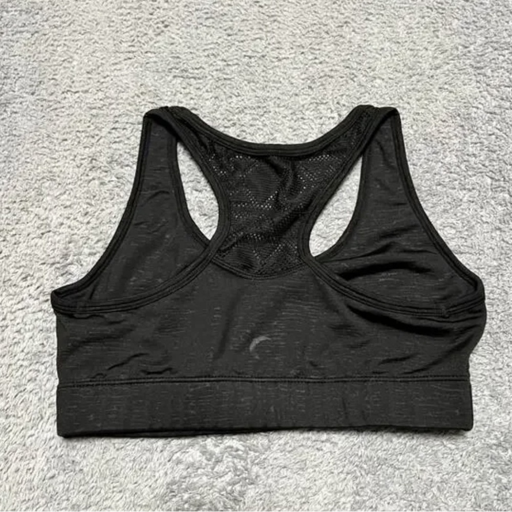 Black Racerback Sports Bra - Brand Not Visible